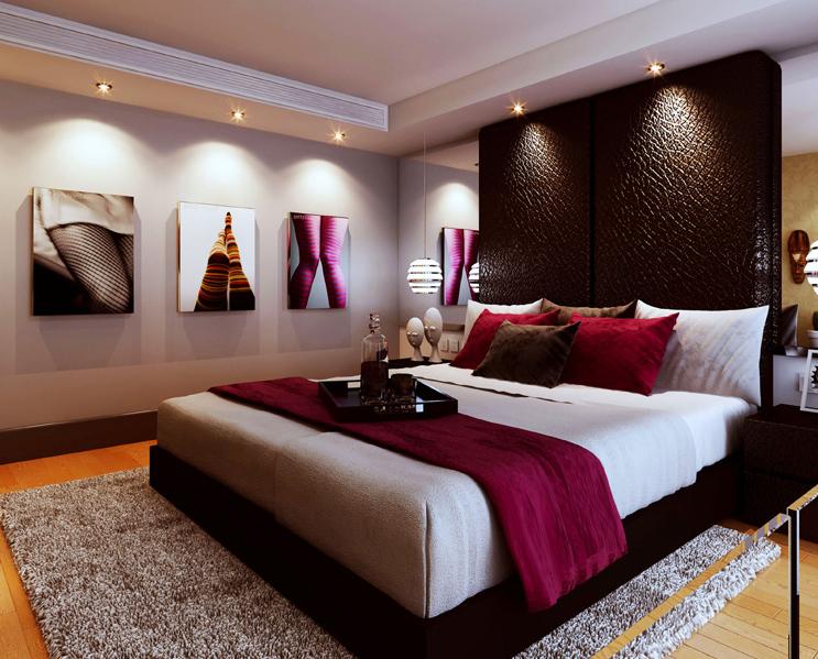 Spotlight in Bedroom